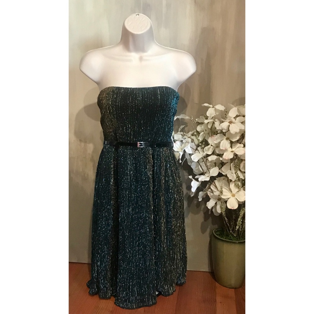 Sparkly Strapless Dress